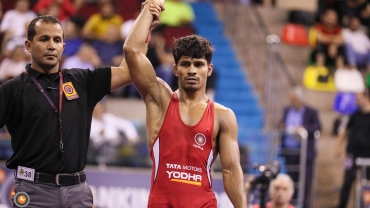Asian Wrestling Championships: Rahul Aware wins 20 points heart-stopping thriller; enters last 4