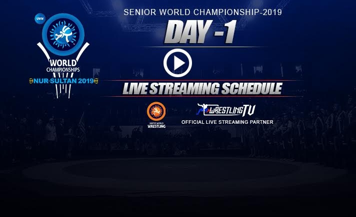 UWW World Wrestling Championship Day 1 Live Streaming Schedule