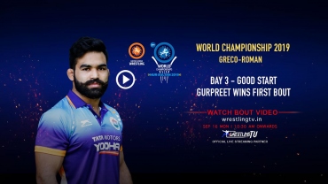 UWW World Championships 2019 Day 3: Gurpreet gives winning start to India, wins first bout
