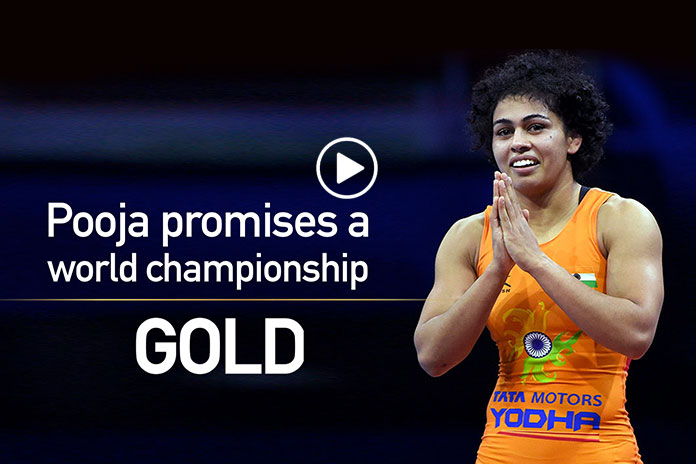 Pooja Promises a World Championships Gold