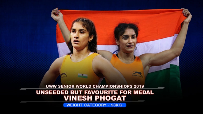 UWW World Wrestling 53Kg women preview: Vinesh unseeded but favorite to win medal