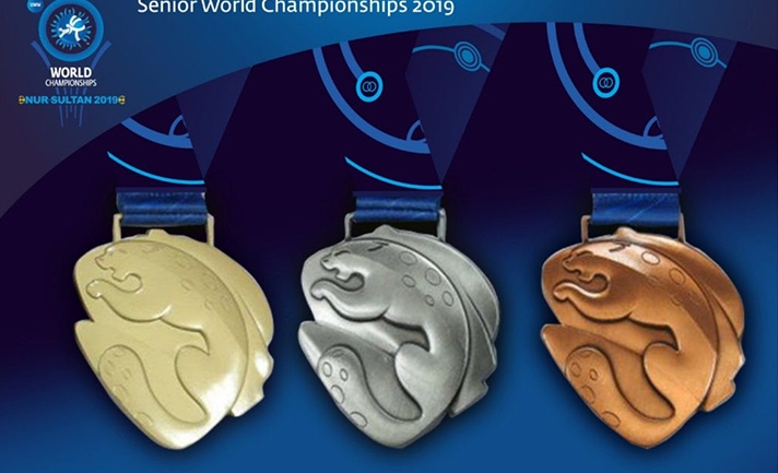 World Wrestling Championship 2019 : First look of the medals