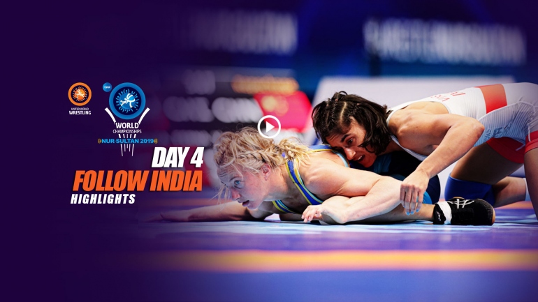 UWW World Wrestling Championships 2019 Day-4 Highlights Follow India