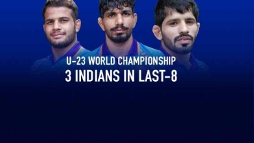 U23 World Wrestling Championships: 3 Indian wrestlers enter Last 8 on the opening day