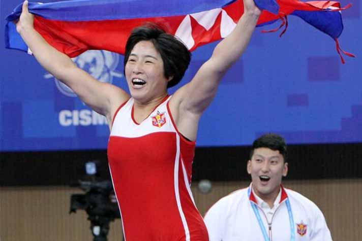 Chinese women shines in the World Military Games, wins 3 gold