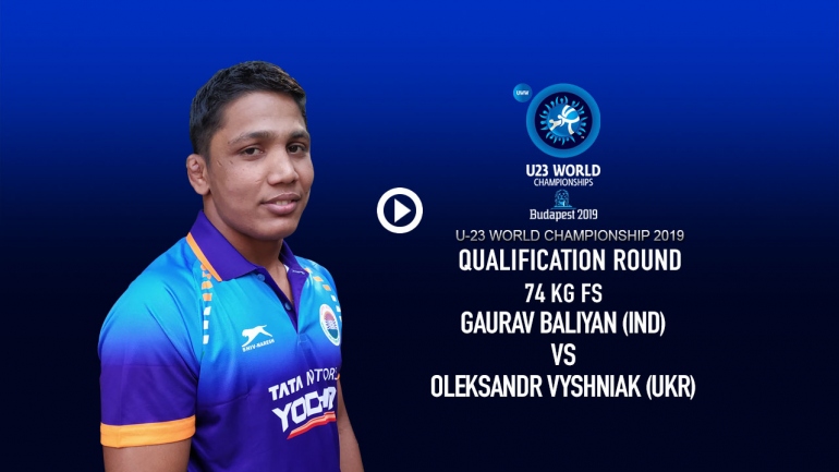 U-23 World Championship 2019 Day 2 – Gaurav Baliyan shines  wins 11-0 Against Ukrainian