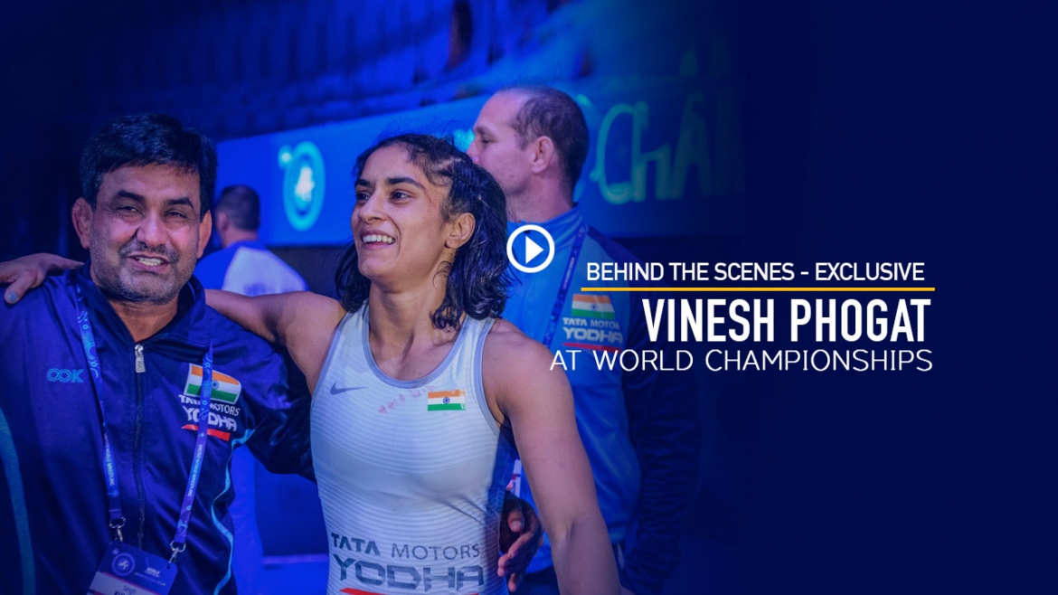 Behind the Scenes – Exclusive Vinesh Phoghat at World Championships