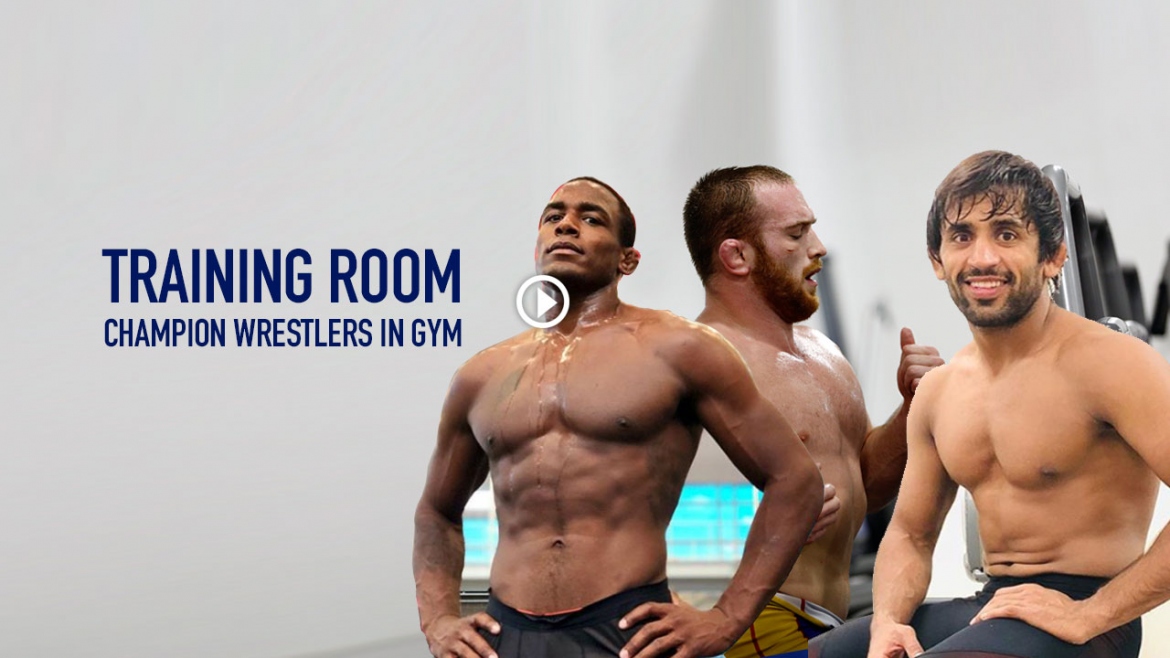 Watch how Bajrang Punia, J’den Cox, Kyle Snyder, Sidakov are training for the new season