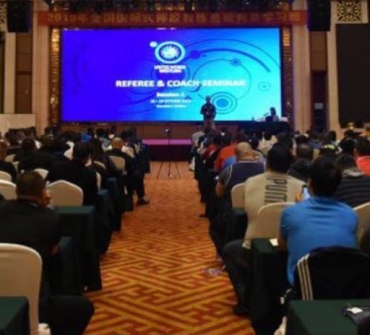 United World Wrestling organizes largest referee and coaches course in China