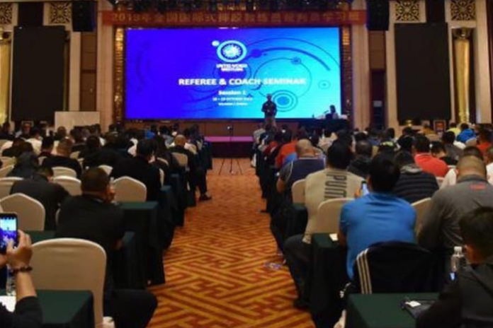 United World Wrestling organizes largest referee and coaches course in China