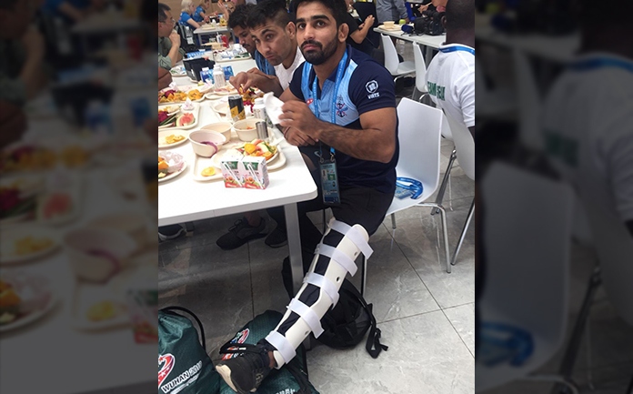 World Military Games : Sandeep Tomar injured in practice, out of competition