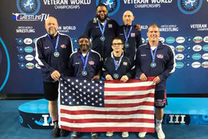 U.S. wrestlers wins 6 Greco-Roman medals in the Veteran world wrestling championships