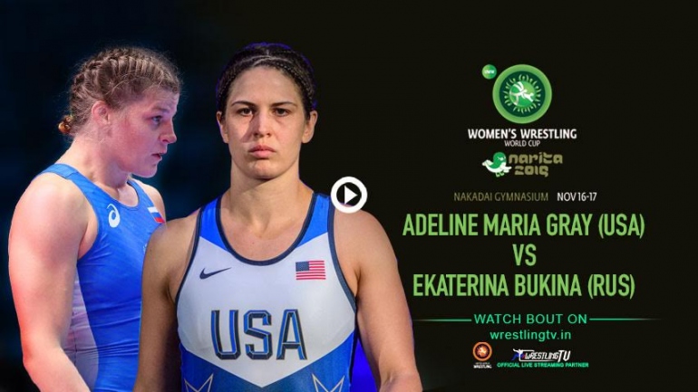 Women’s Wrestling World Cup 2019, Adeline Gray’s Power Packed performance on day 1