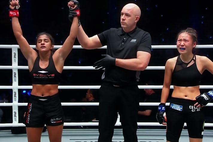 One FC Championships: Ritu Phogat wins on her MMA debut