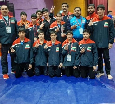 India win 5 more gold to finish campaign with 28 medals at U-15 Asian Wrestling Championships