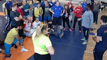Ukrainian, Georgian Olympic committees host level 2 wrestling coaches and referees course