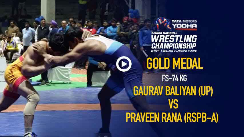 Gaurav Baliyan beats Praveen Rana to win Gold 74kg, he is the new star of Indian Wrestling