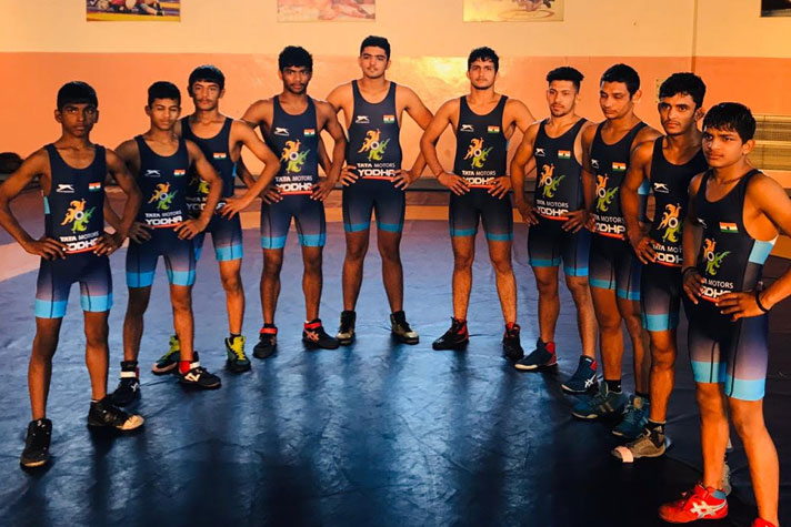 Under 15 Asian Wrestling : Indian squad leaves for Chinese Taipei with bigger targets