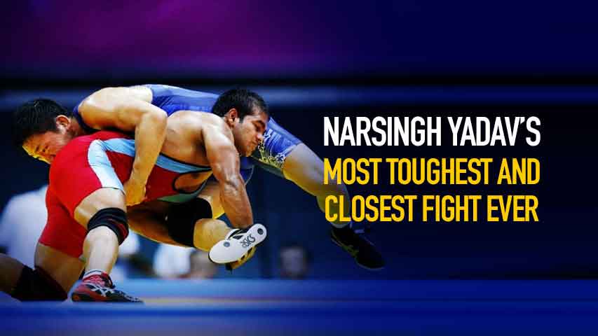 Narsingh Yadav’s most toughest & closest fight ever