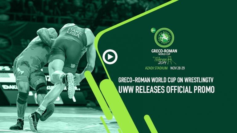 Watch Official promo of the Greco-Roman World Cup 2019