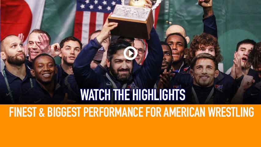 Watch the highlights of finest & biggest performance for American Wrestling in this video