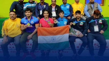 Sakshi, Ravinder wins gold medals on day 3 of competitions as Indian gold tally reaches 12 in SAF wrestling