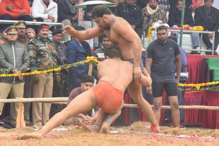 Tata Motors traditional freestyle wrestling in Agra