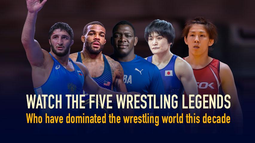 Watch the five wrestling legends who have dominated the wrestling world this decade