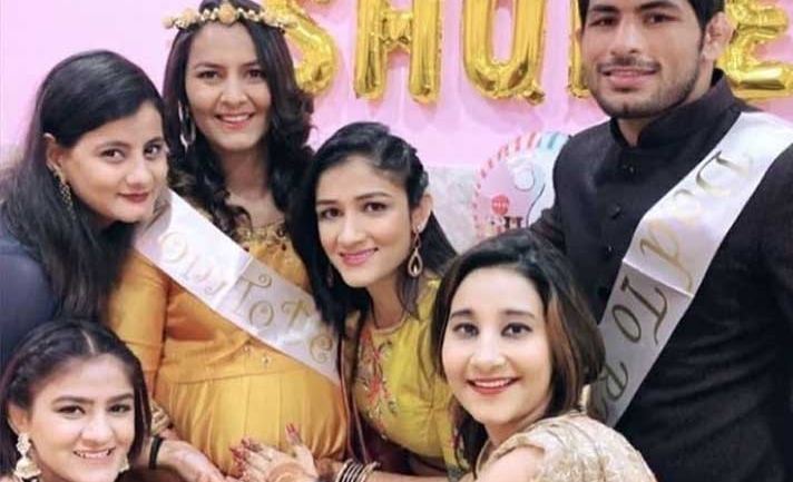 Second celebration in Phogat household: A baby shower for Geeta