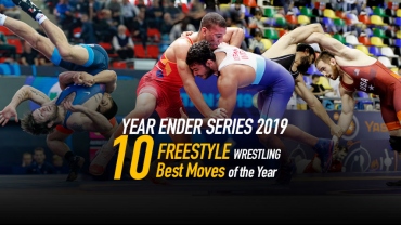 FREESTYLE Wrestling – Watch the Ten Best Moves of Year 2019