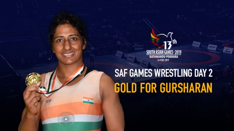SAF Games Wrestling Day 2 – Gold for Gursharan