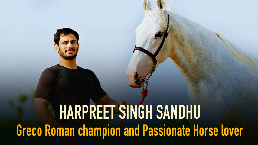 Harpreet Singh sandhu – Greco Roman champion and Passionate Horse lover