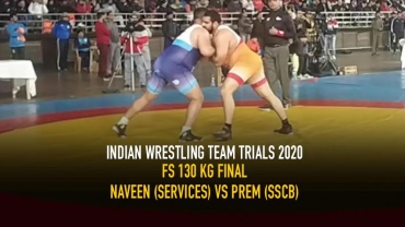 Indian Wrestling Team Trials 2020 – GR 130 kg Final – Naveen beat Prem