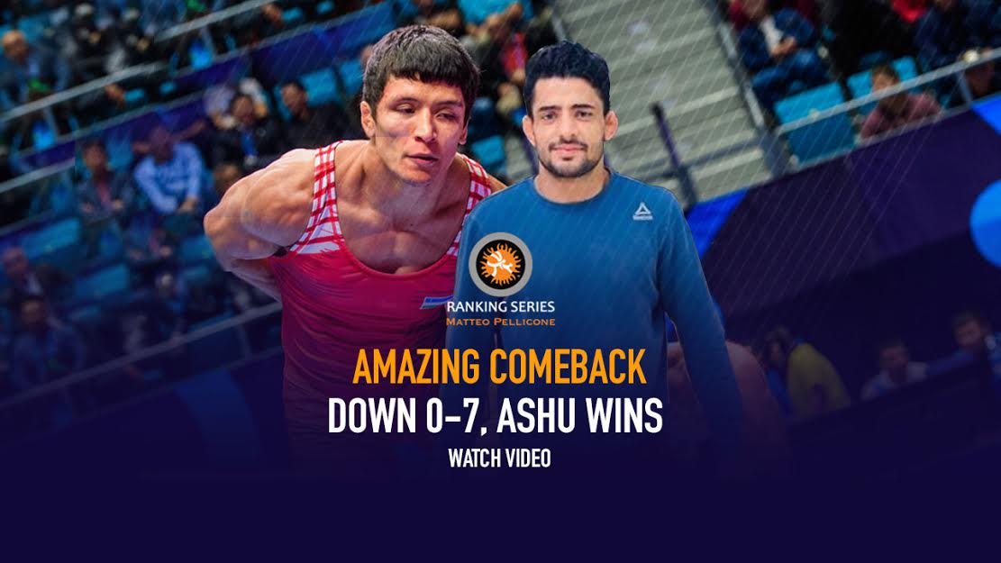 Rome Ranking Series : Debutant Ashu makes a amazing comeback after going down 7-0 to win the opening bout