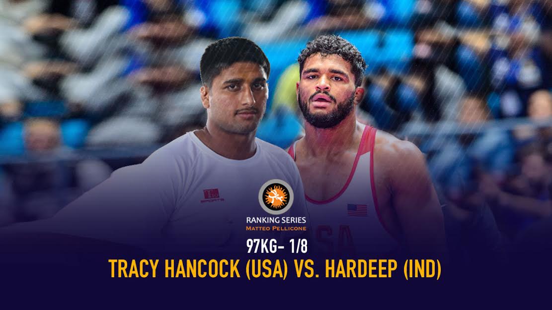 Rome Ranking Series: Hardeep thrashed by American Tracy Gangelo Hancock in 97 kg opening bout