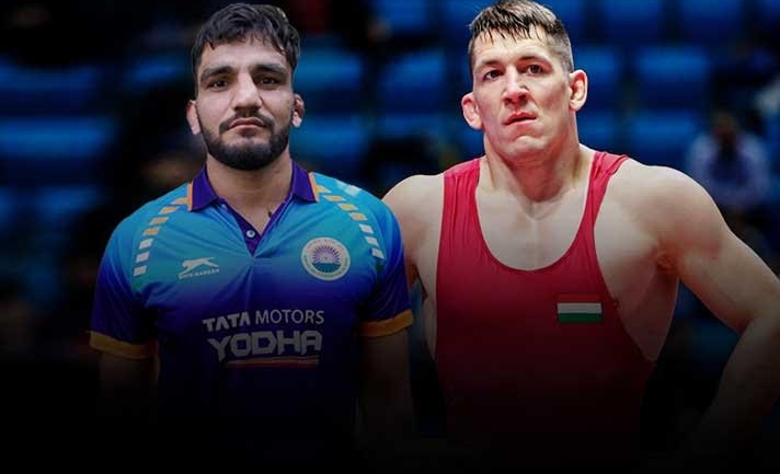 Rome Ranking Series : Sunil Kumar upsets Pan-American champion to make it to the finals of 87kg category