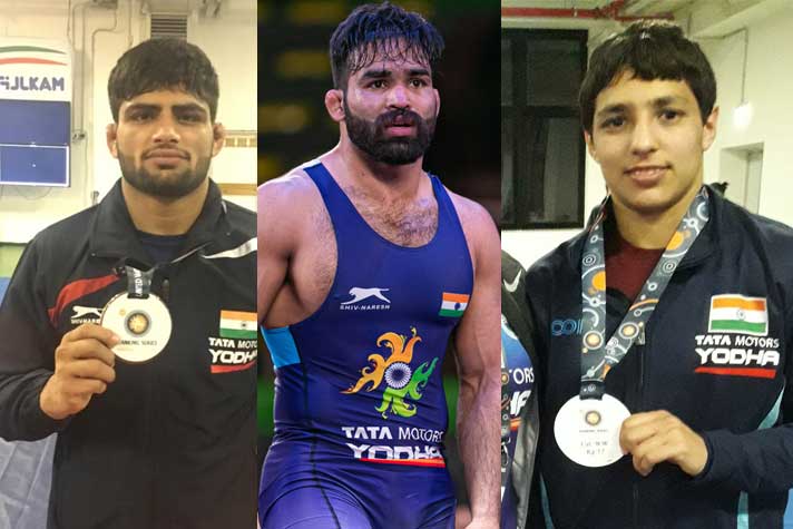 Gurpreet wins historic Gold, India ends day 2 with 3 medals in the UWW Rome Ranking Series wrestling