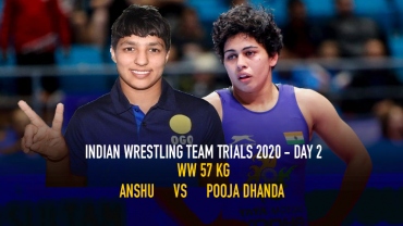 Indian Wrestling Team Trials 2020 – Day 2 – WW 57 KG – Anshu vs Pooja Dhanda