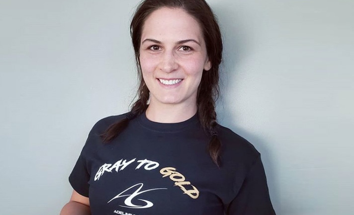 Adeline Gray puts signature T-shirts on sale to fund parents Olympics’ trip