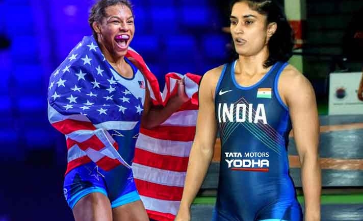 Tokyo 2020 Olympics : Competition for Vinesh Phogat gets tough as world champion in 55kg Jacarra Winchester moves to 53