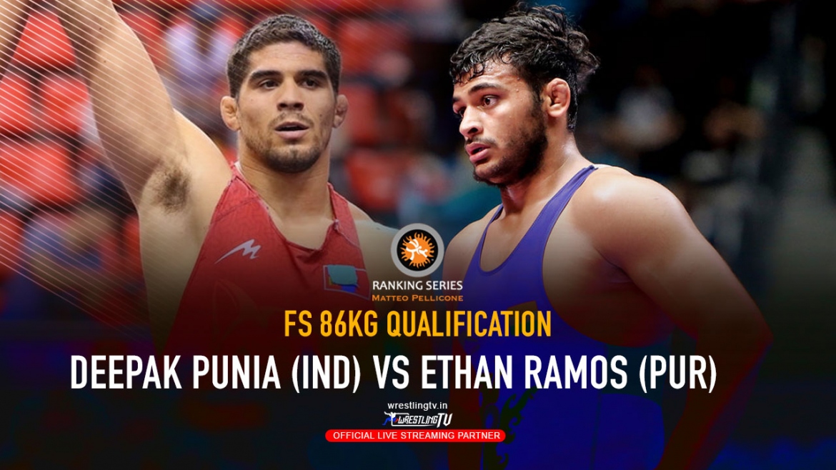 Deepak Punia shocked in the first round, loses to 2018 Pan-Am games runner up Ramos