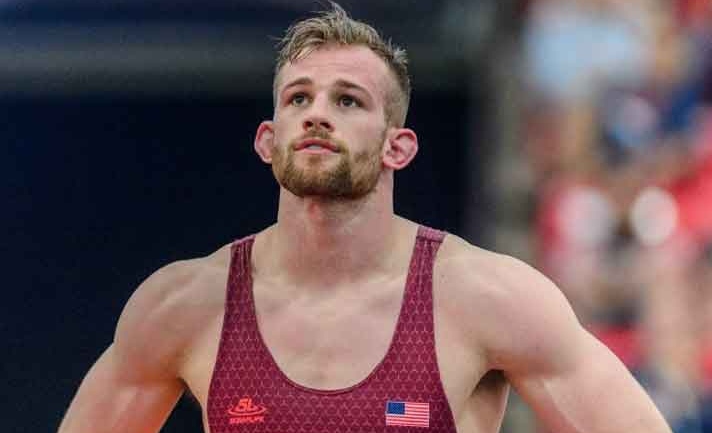No Gym, no problem for wrestling champion David Taylor as he trains in unique style, check how