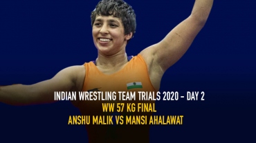Indian Wrestling Team Trials 2020 – Day 2 – WW 57 KG Final – Anshu Malik VS Mansi Ahalawat