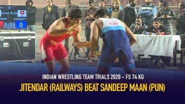 Indian Wrestling Team Trials 2020 FS 74 KG – Jitendar vs Sandeep maan