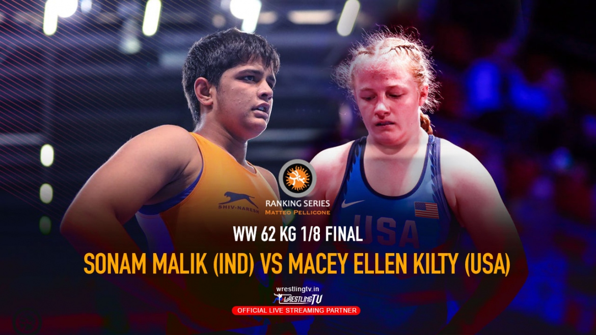 Sonam Malik was defeated by U23 World medallist Macey Ellen of USA 10-0 – Rome Ranking Series 2020