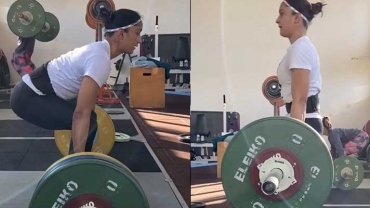 Vinesh Phogat on her training trip in Budapest does 100kg dead lift, watch the video