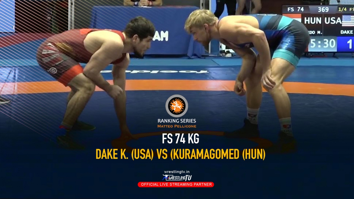 Watch Kyle Dake Quarterfinal match – Rome Ranking Series 2020
