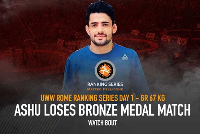 UWW Rome Ranking Series 2020 Day 1 – Ashu loses bronze