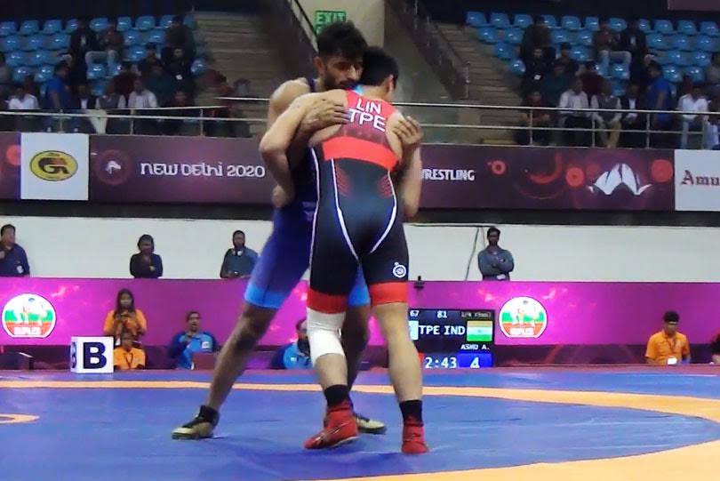 Asian Wrestling Day 2 : Ashu enter semis; Harpreet’s road to glory ends