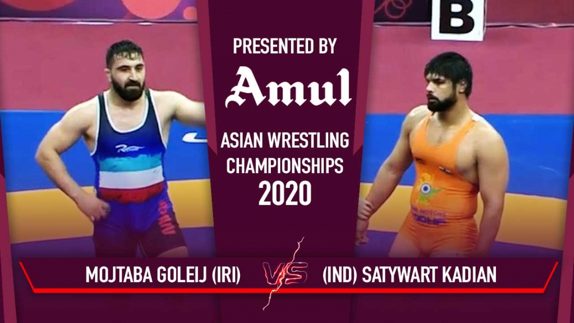 Watch Satywart Gold Medal Match – Asian Wrestling Championships 2020 Day 5